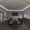 Ekena Millwork 66 56W x 66 56H x 38T Large Laird Decorative Fretwork Wood Ceiling Panels, Birch CELW67X67X0375LRDBI - alternate 2